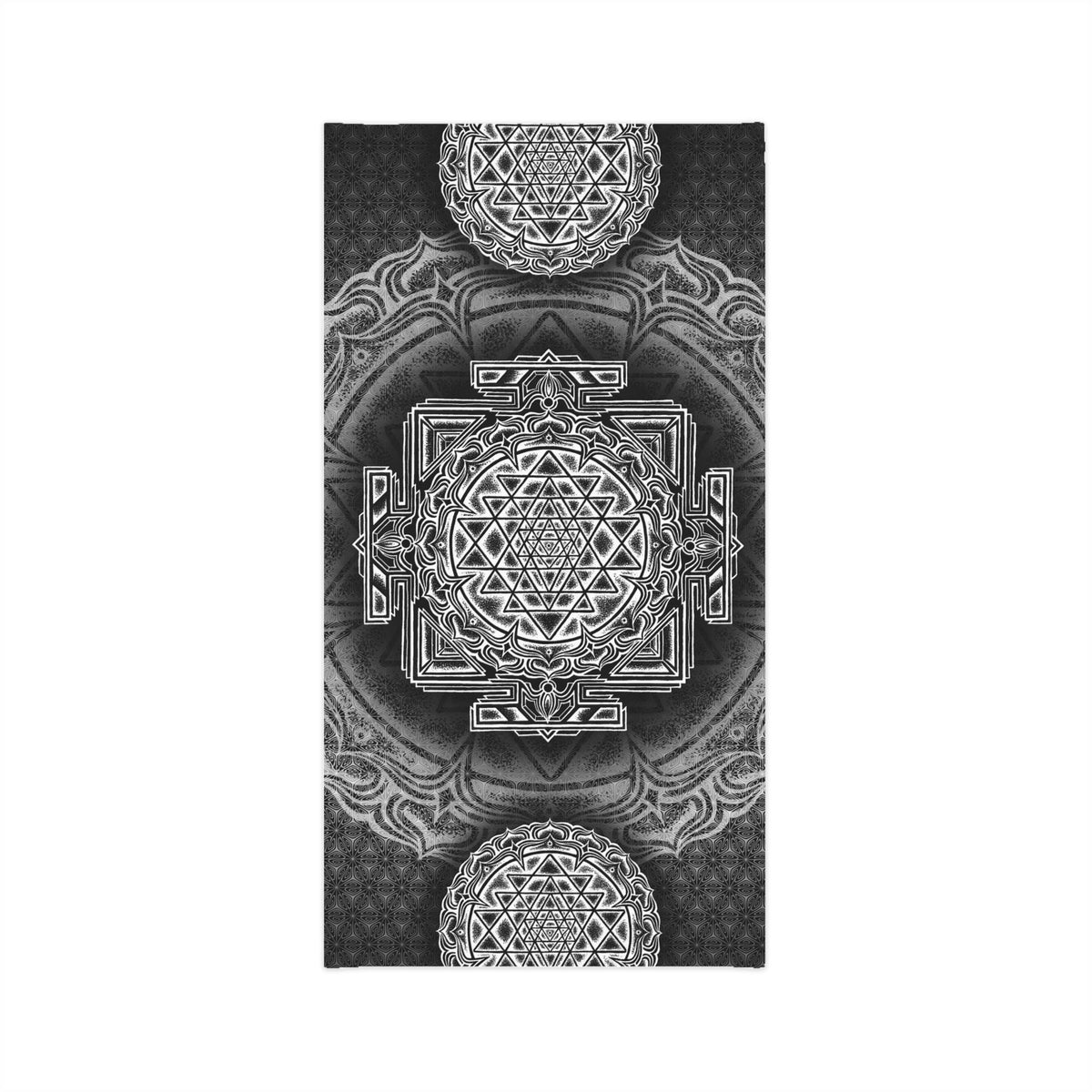 Sri Yantra Mandala Neck Gaiter - Lightweight Stylish Face Covering for Outdoor Adventures