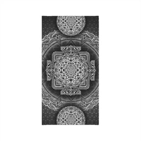 Sri Yantra Mandala Neck Gaiter - Lightweight Stylish Face Covering for Outdoor Adventures