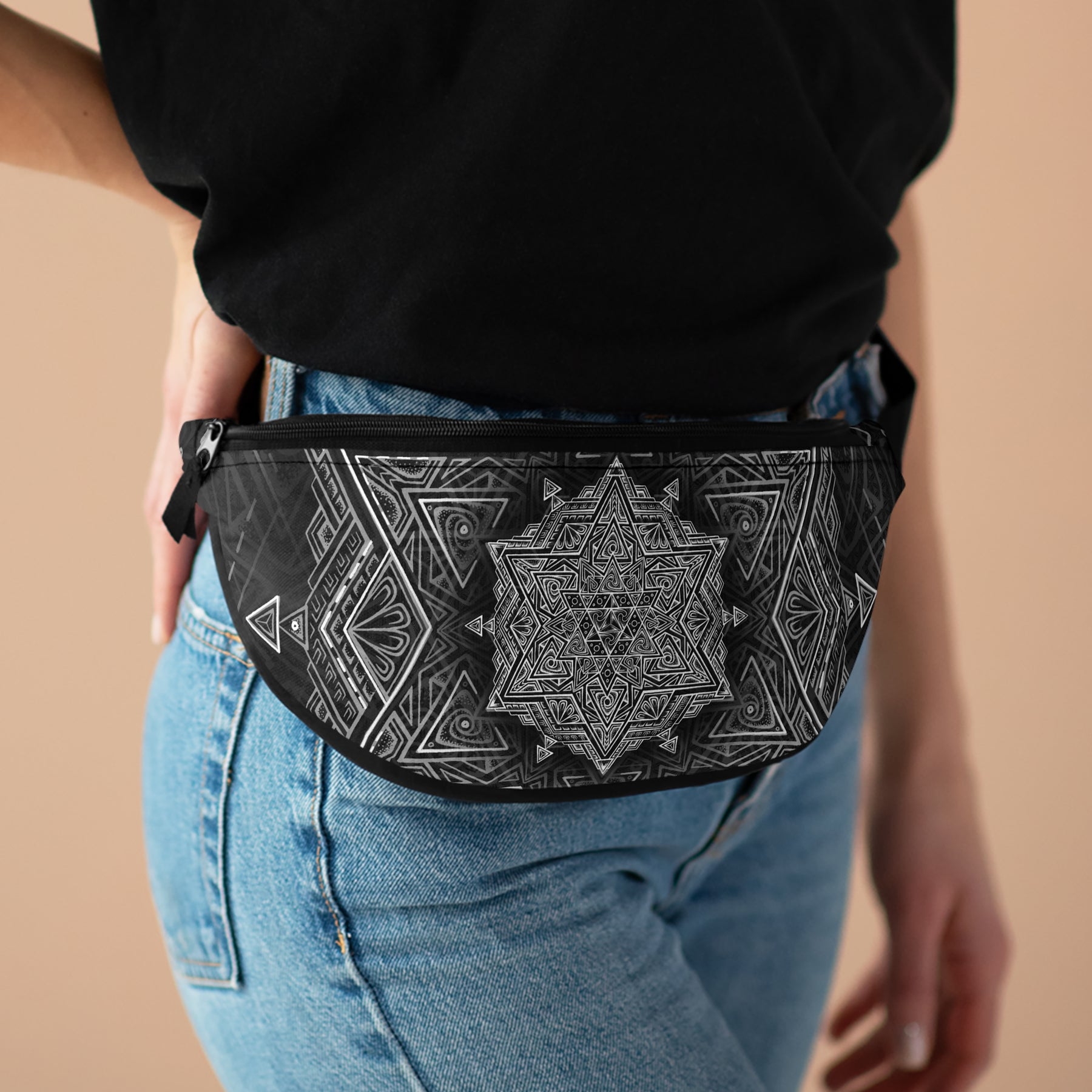 Star Tetrahedron Fanny Pack