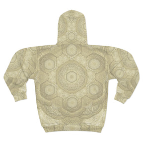 Dust Mandala Unisex Zip Hoodie