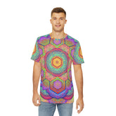 Psychedelic Mandala - Men's Polyester Tee