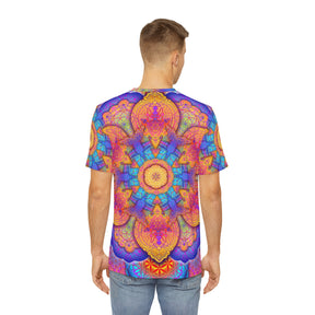 Psychedelic Mandala - Men's Polyester Tee