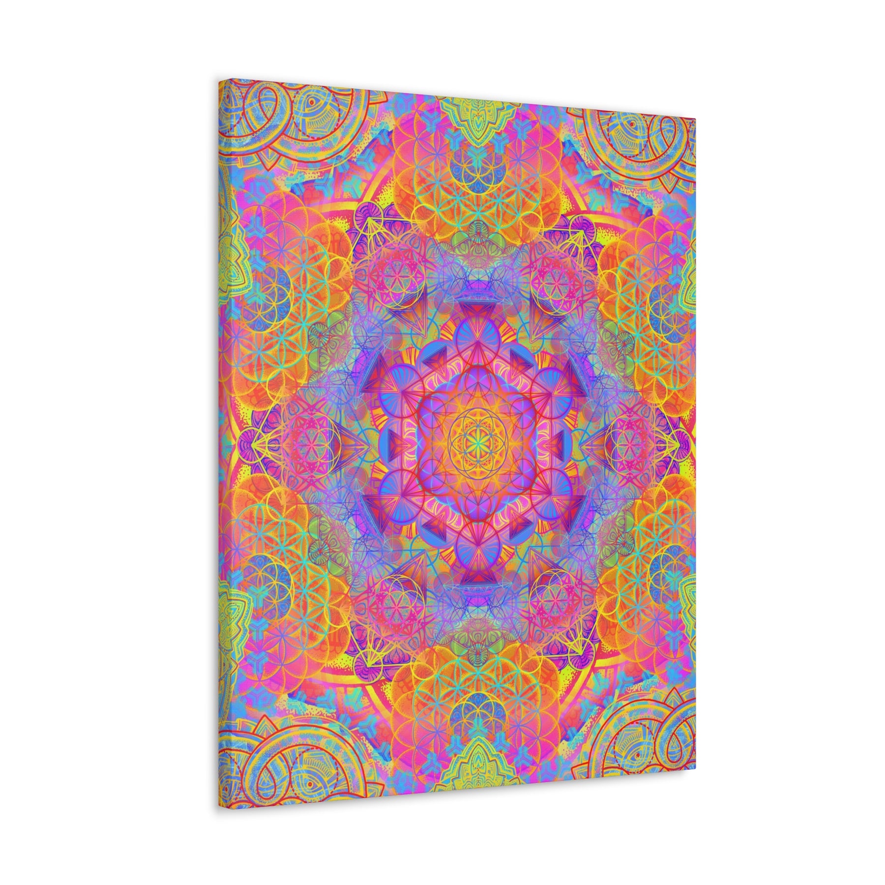 Sunrise Mandala Canvas Print