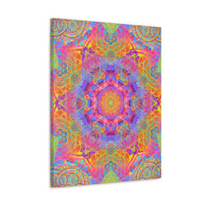 Sunrise Mandala Canvas Print