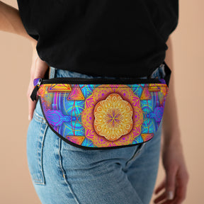 Psychedelic Seed of Life Fanny Pack