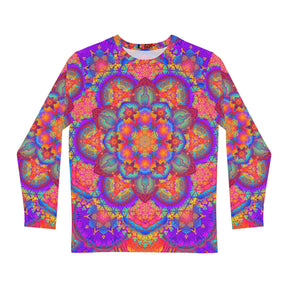 Psychedelic Mandala Men's Long Sleeve Shirt