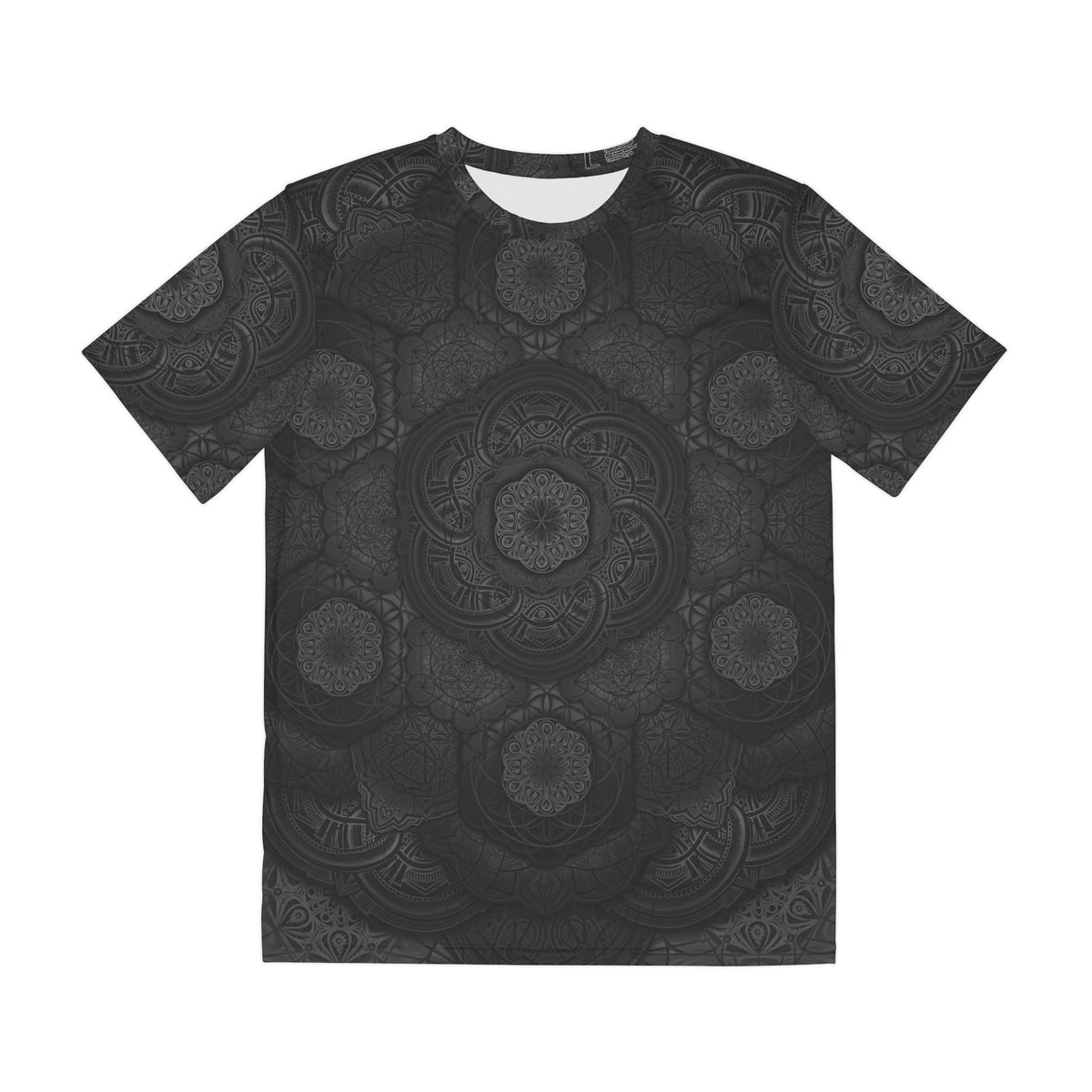 Blackout Mandala - Men's Polyester Tee