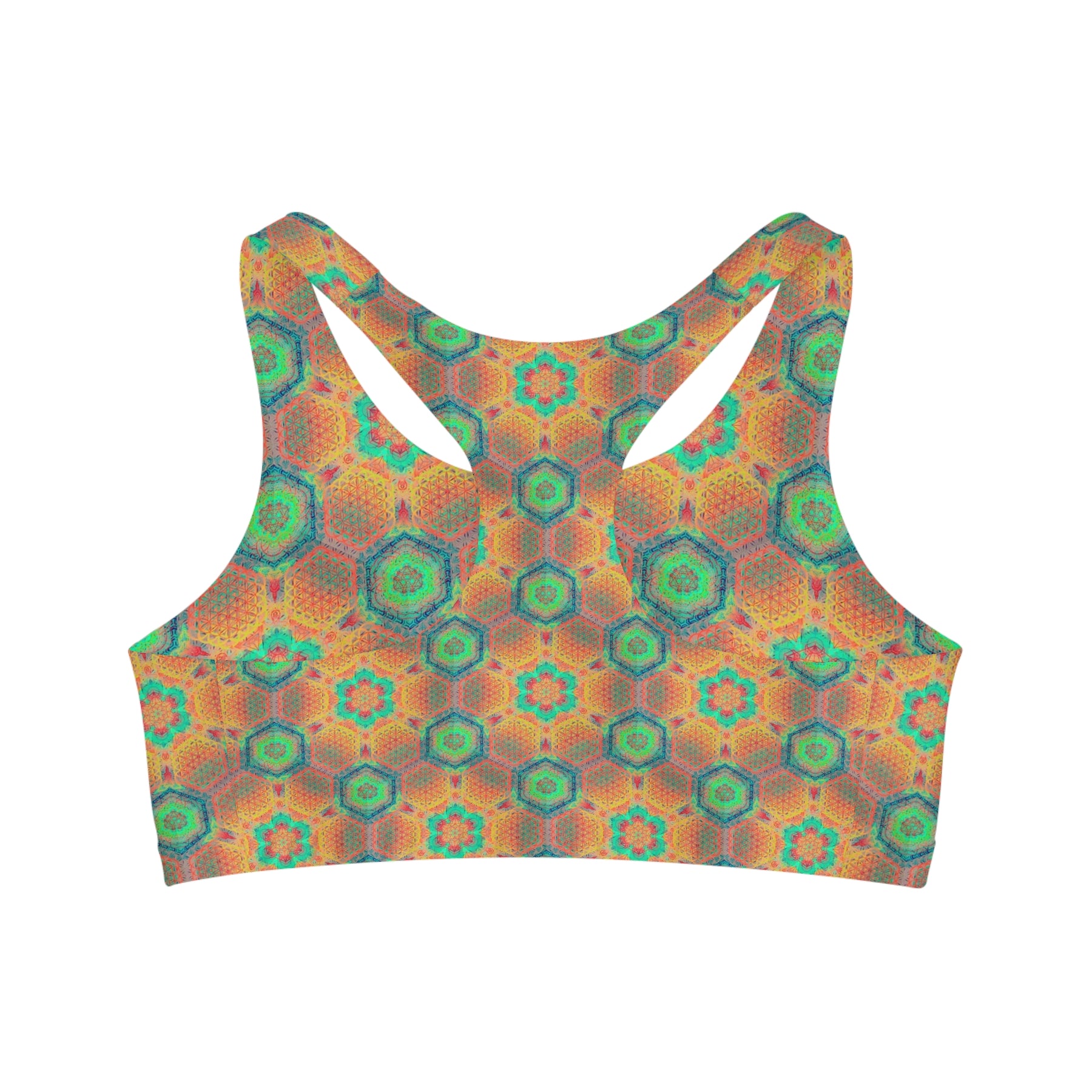 Sacred geometry Seamless Sports Bra