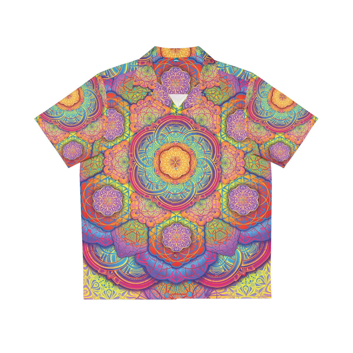 Psychedelic Mandala Hawaiian T-Shirt