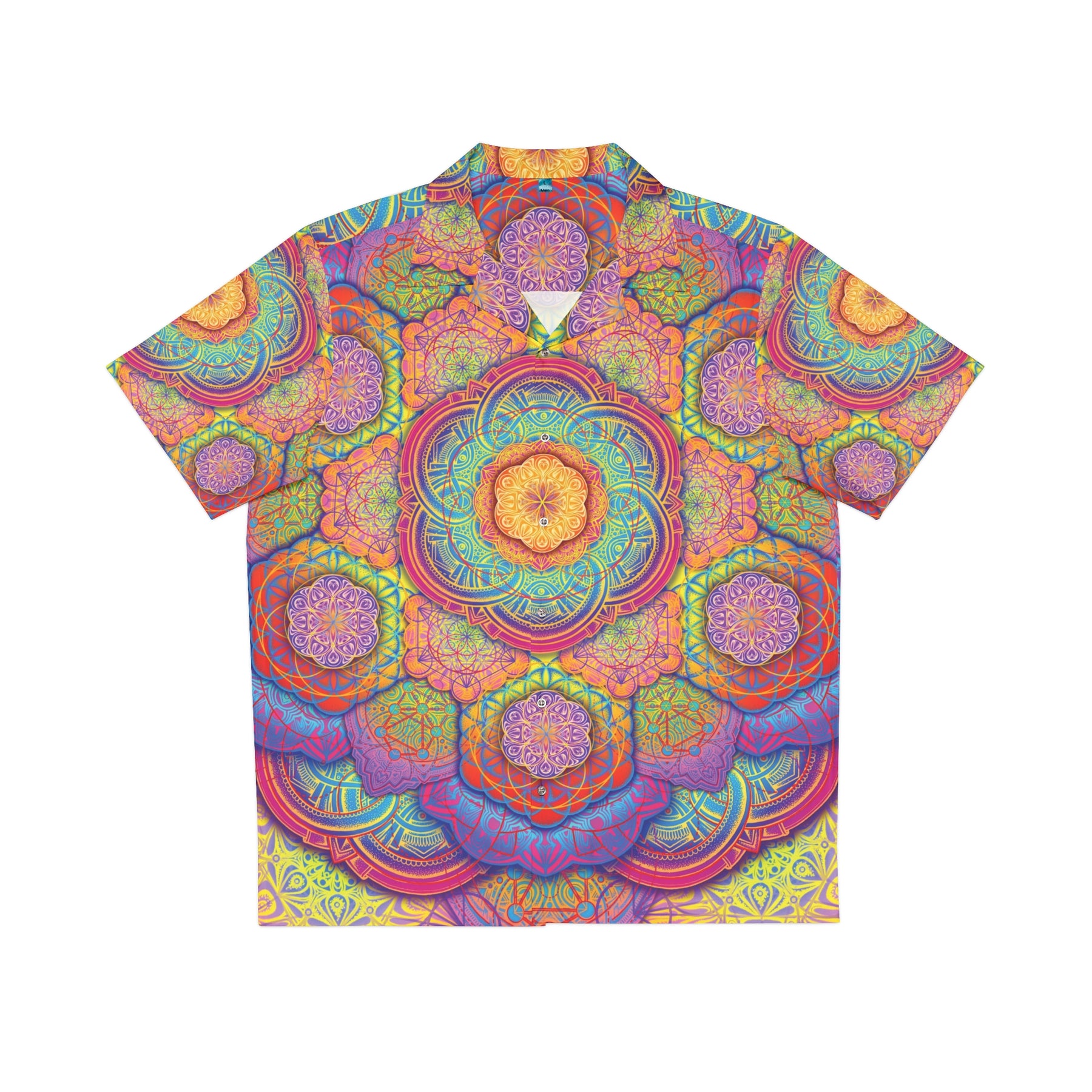 Psychedelic Mandala Hawaiian T-Shirt