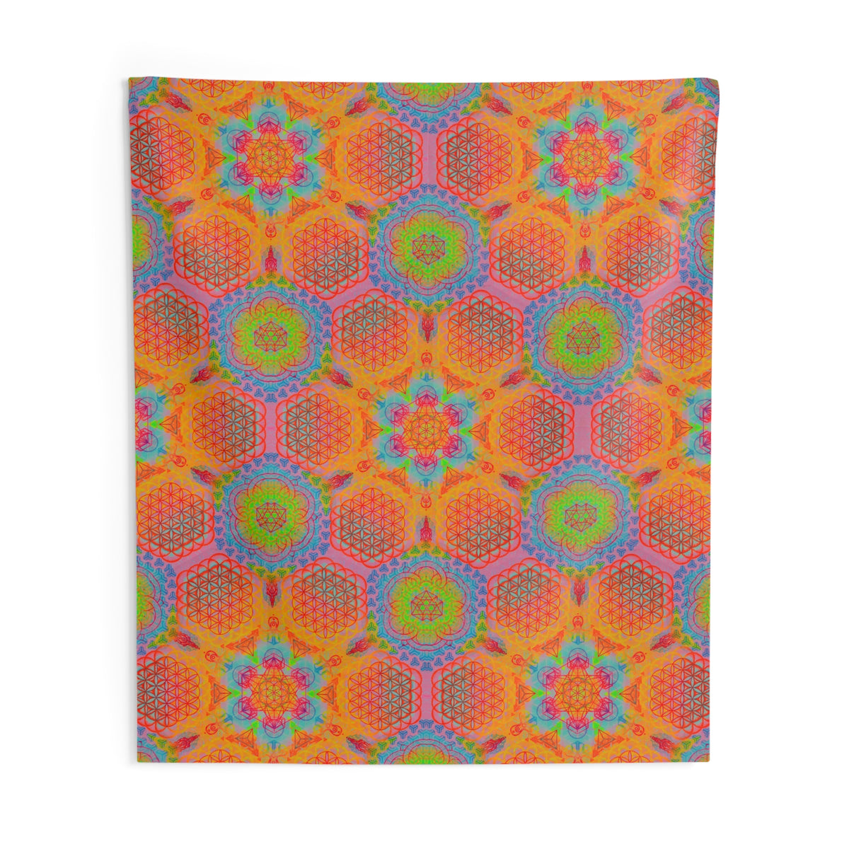 Sacred Geometry Mandala - Wall Tapestry