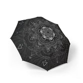 Sacred Geometry Mandala Automatic Foldable Umbrella