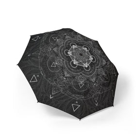 Sacred Geometry Mandala Automatic Foldable Umbrella