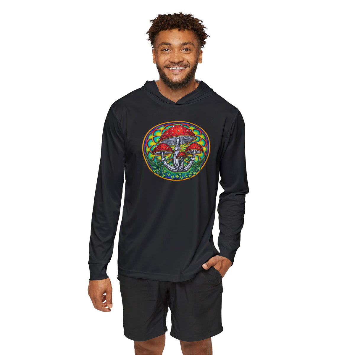 Mushroom Men's Sun Hoodie