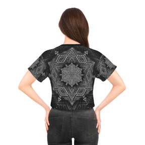 StarTetrahedron Crop Tee