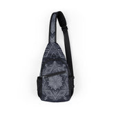 Star Tetrahedron Mandala Chest Bag