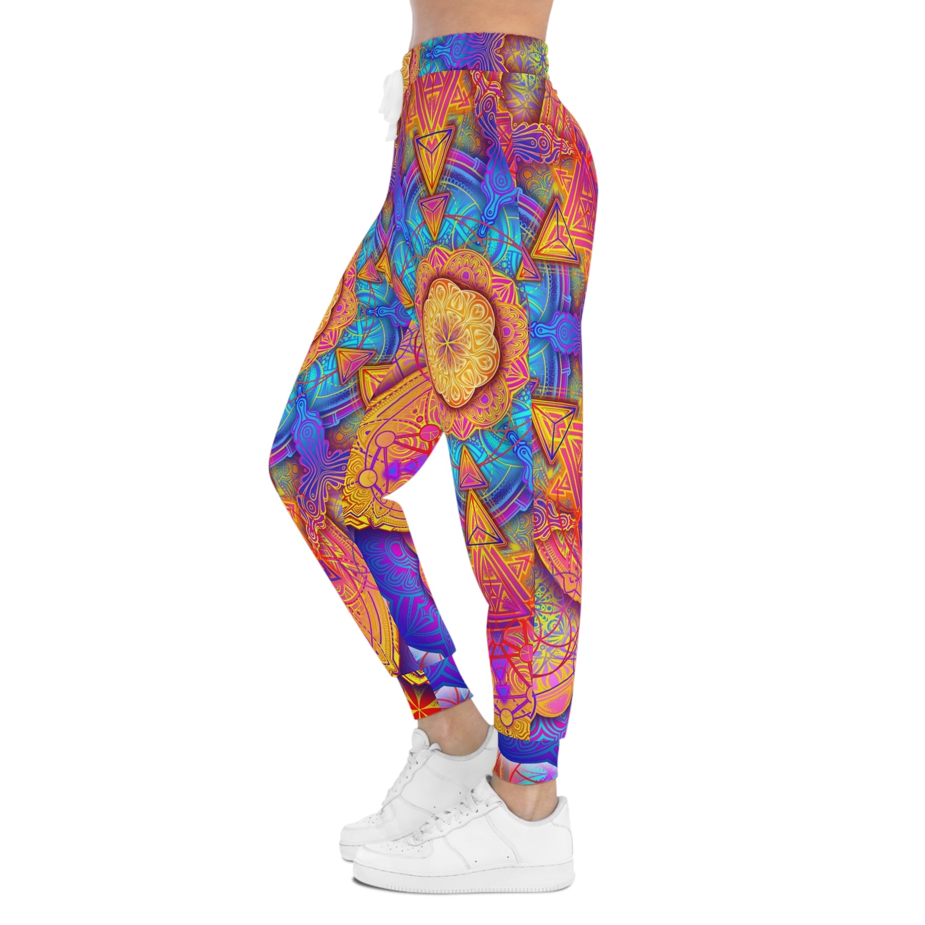 Psychedelic Mandala Athletic Joggers