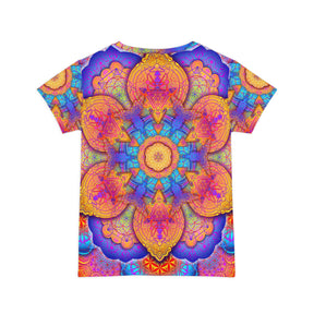 Sunset Mandala - Women's Short Sleeve Shirt