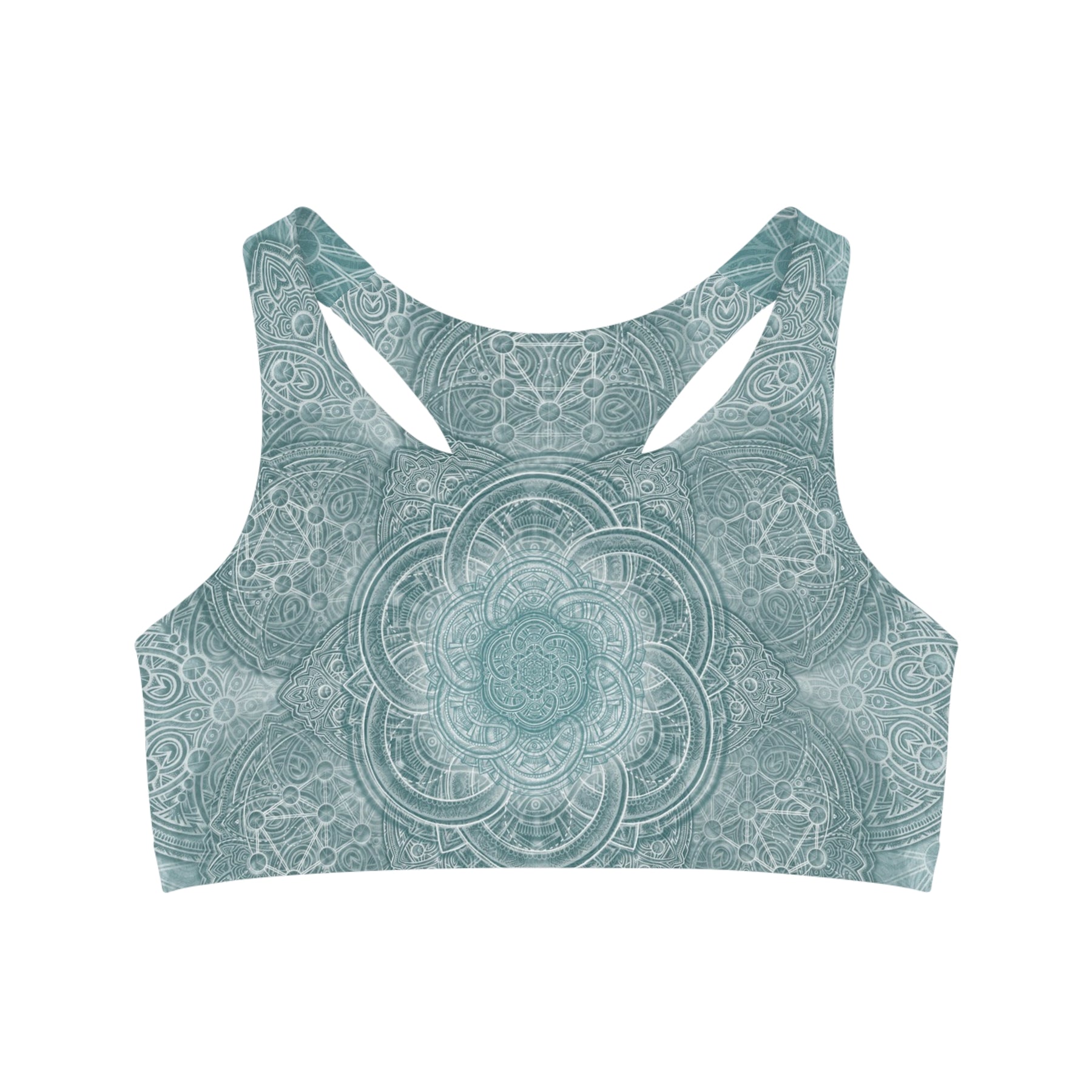 Psychedelic Mandala Sports Bra