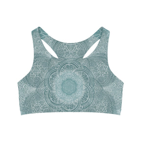 Psychedelic Mandala Sports Bra