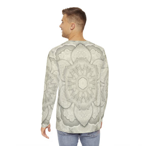 Bone Mandala Men's Long Sleeve Shirt