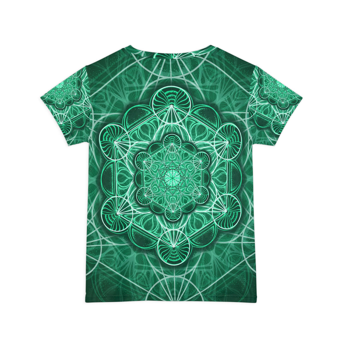 Malachite Mandala - Women's Short Sleeve Shirt