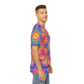 Psychedelic Mandala - Men's Polyester Tee