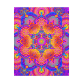 Starburst Mandala Canvas Print