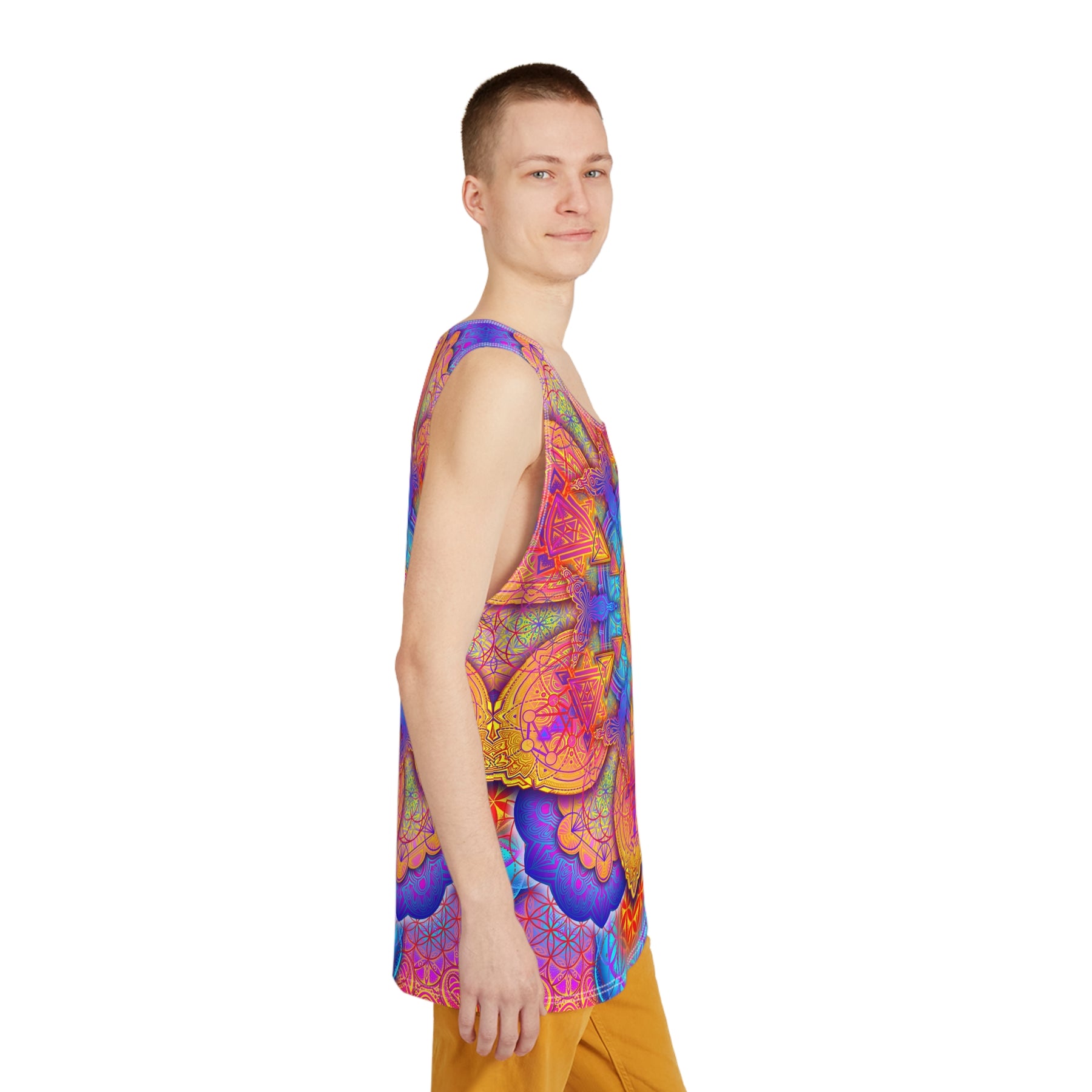 Psychedelic Mandala Men's Tank