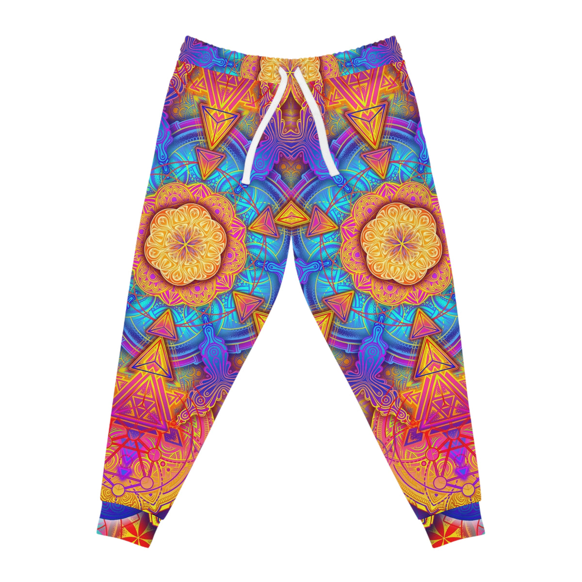 Psychedelic Mandala Athletic Joggers