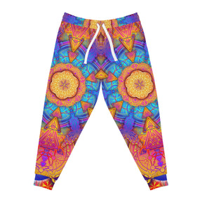 Psychedelic Mandala Athletic Joggers