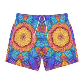 Psychedelic Mandala Swim Trunks