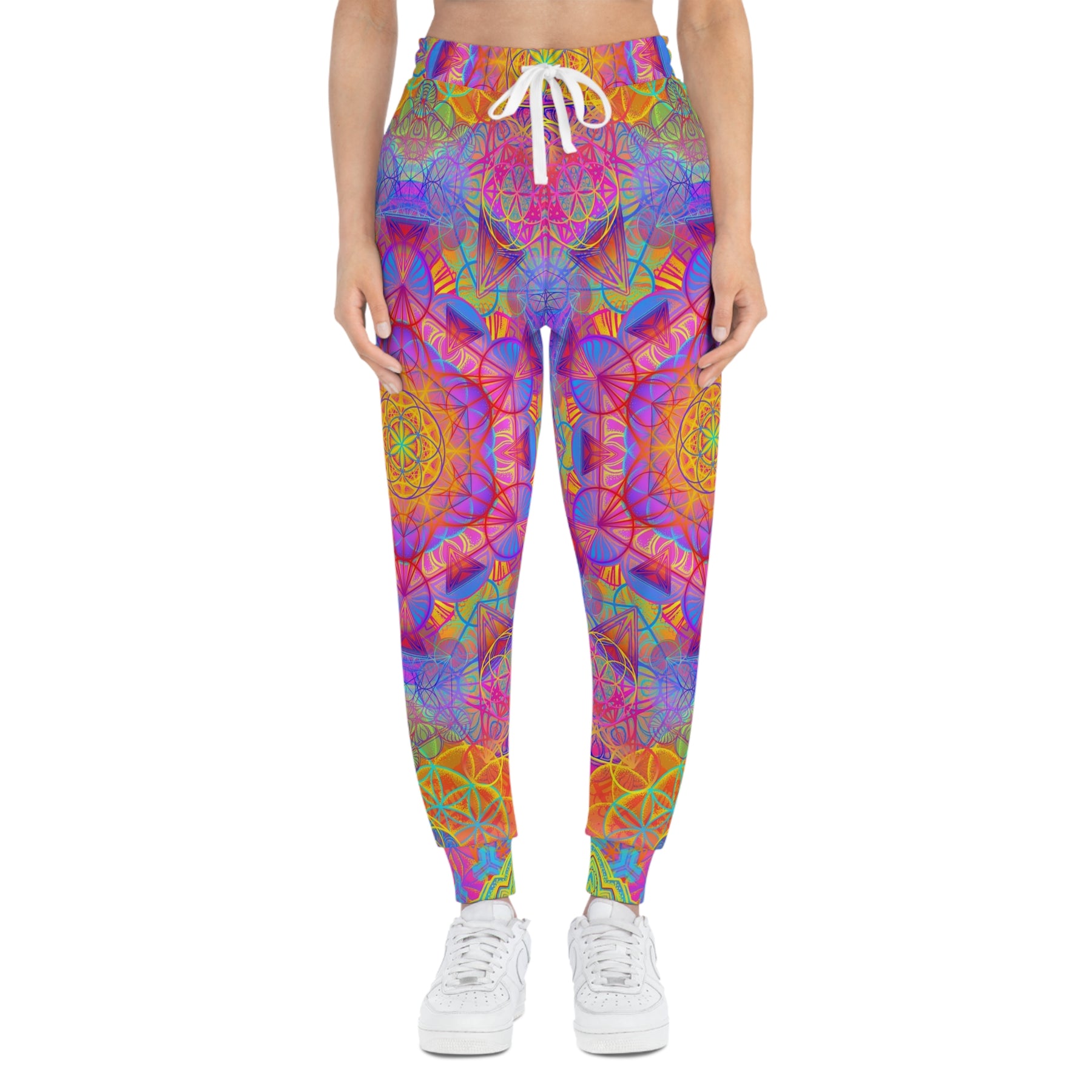 Psychedelic Mandala Athletic Joggers