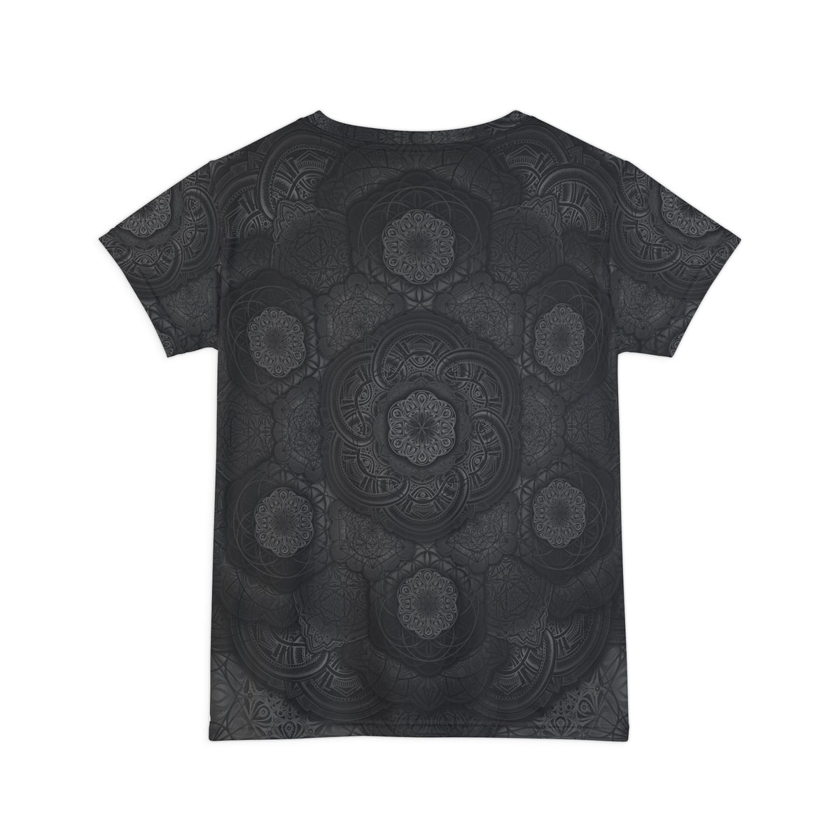 Blackout Mandala - Women's Short Sleeve Shirt