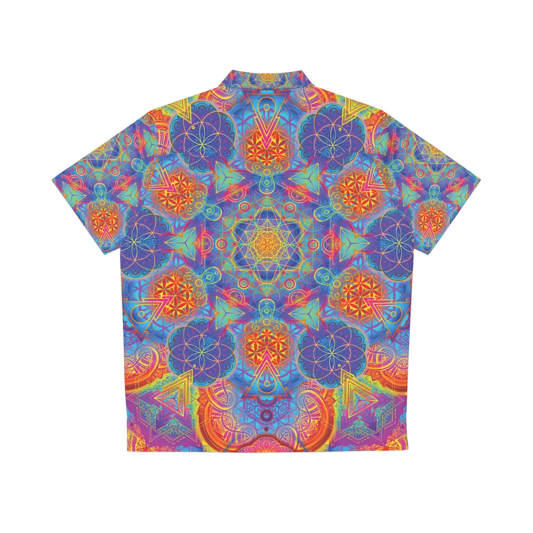 Psychedelic Mandala Hawaiian T-Shirt