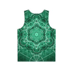 Metatron's Cube Mandala Men's Tank