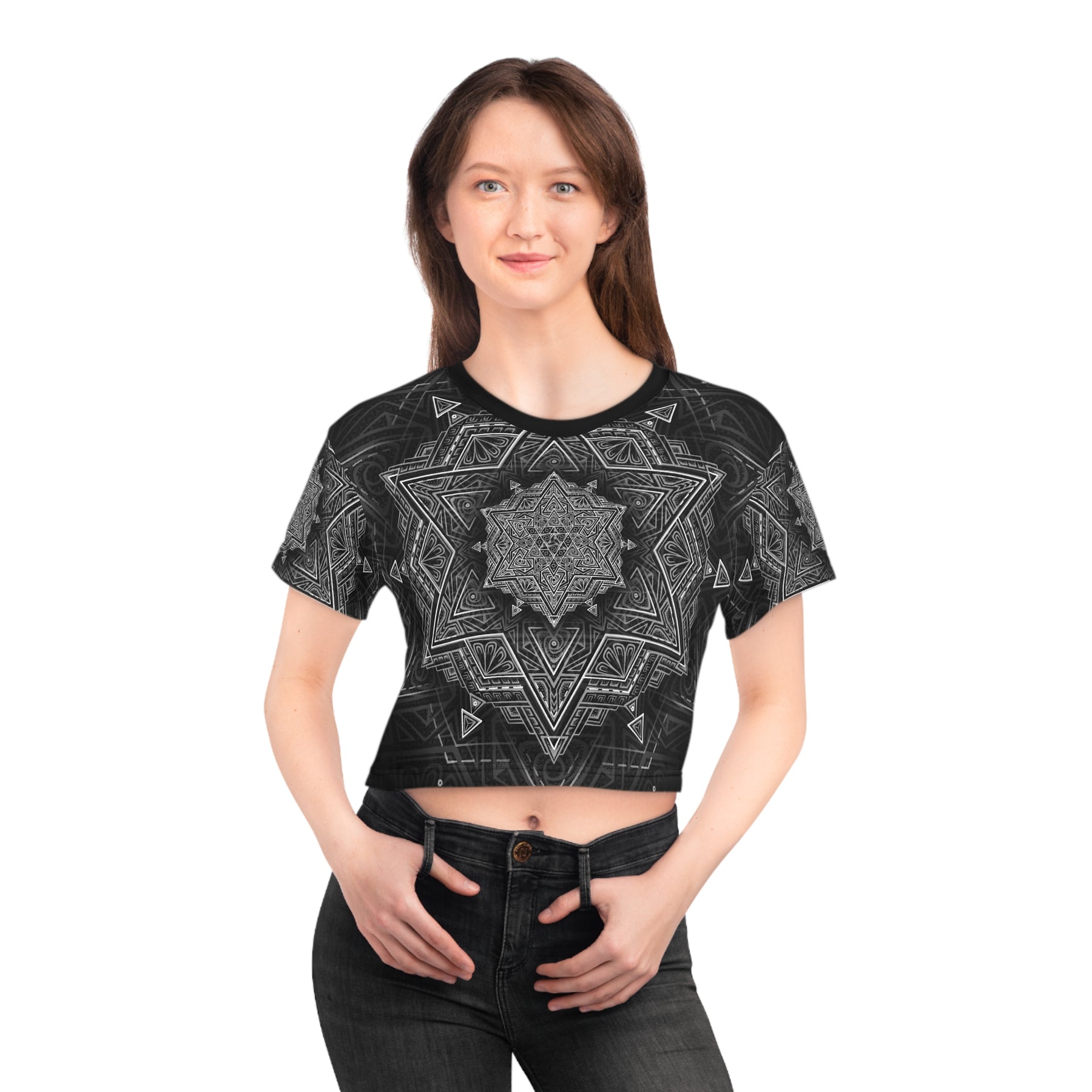 StarTetrahedron Crop Tee