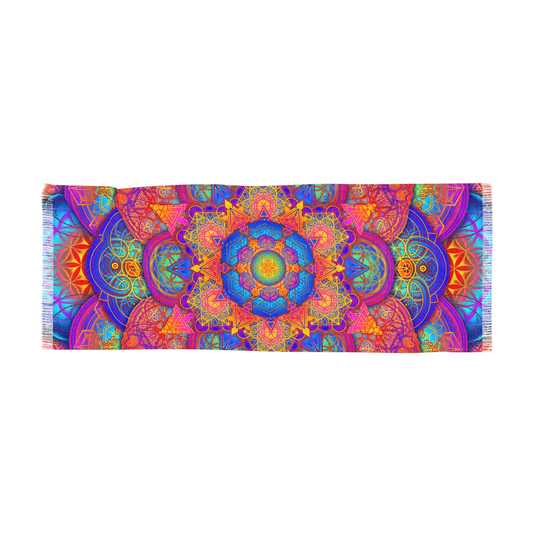 Psychedelic Sacred Geometry Scarf