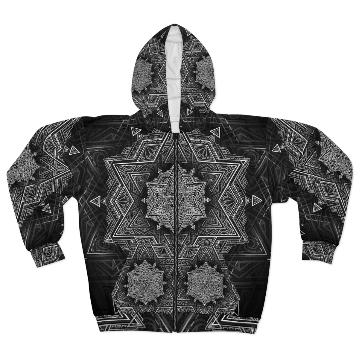 Star Tetrahedron Unisex Zip Hoodie