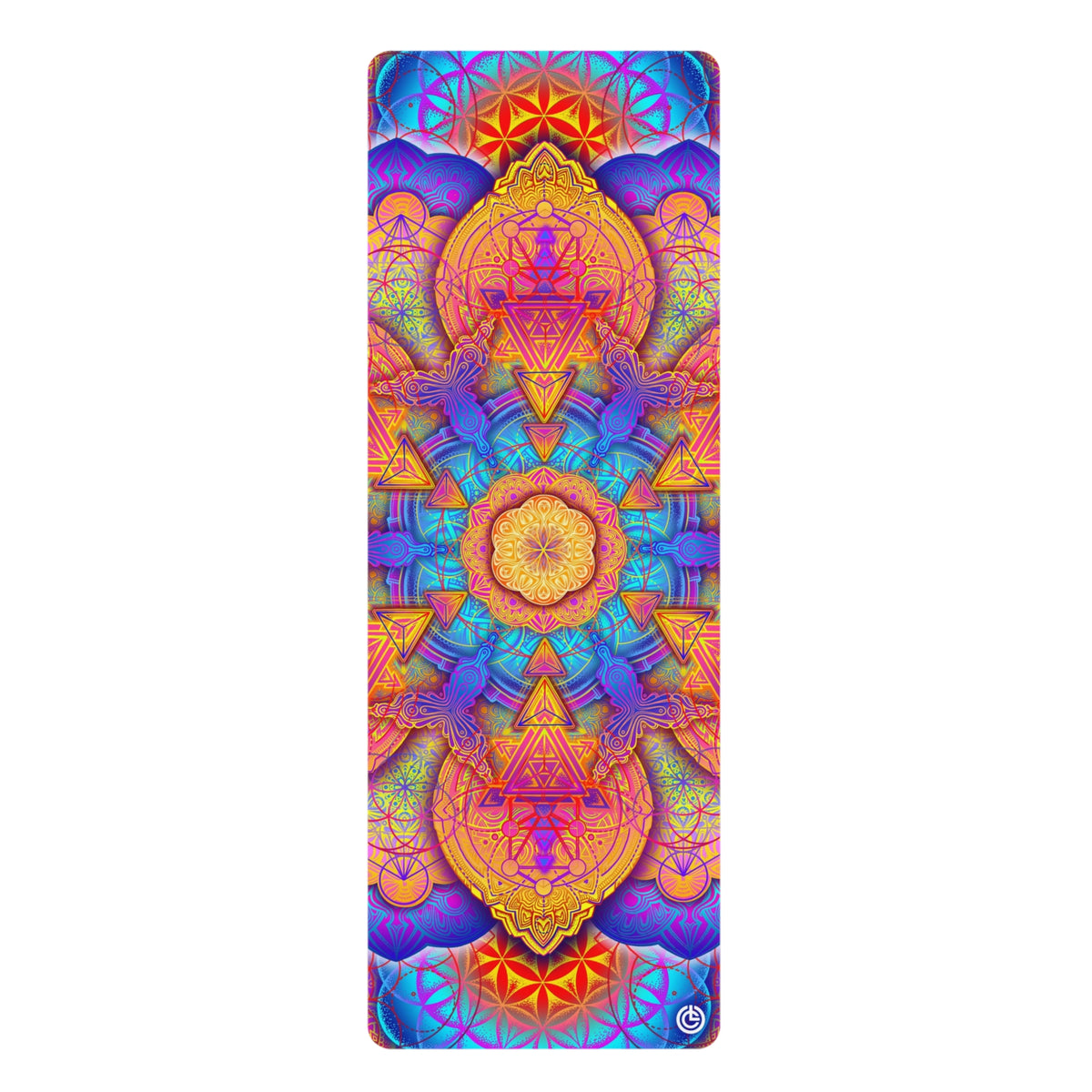 Sunset Mandala - Yoga Mat