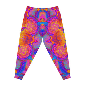 Psychedelic Mandala Athletic Joggers