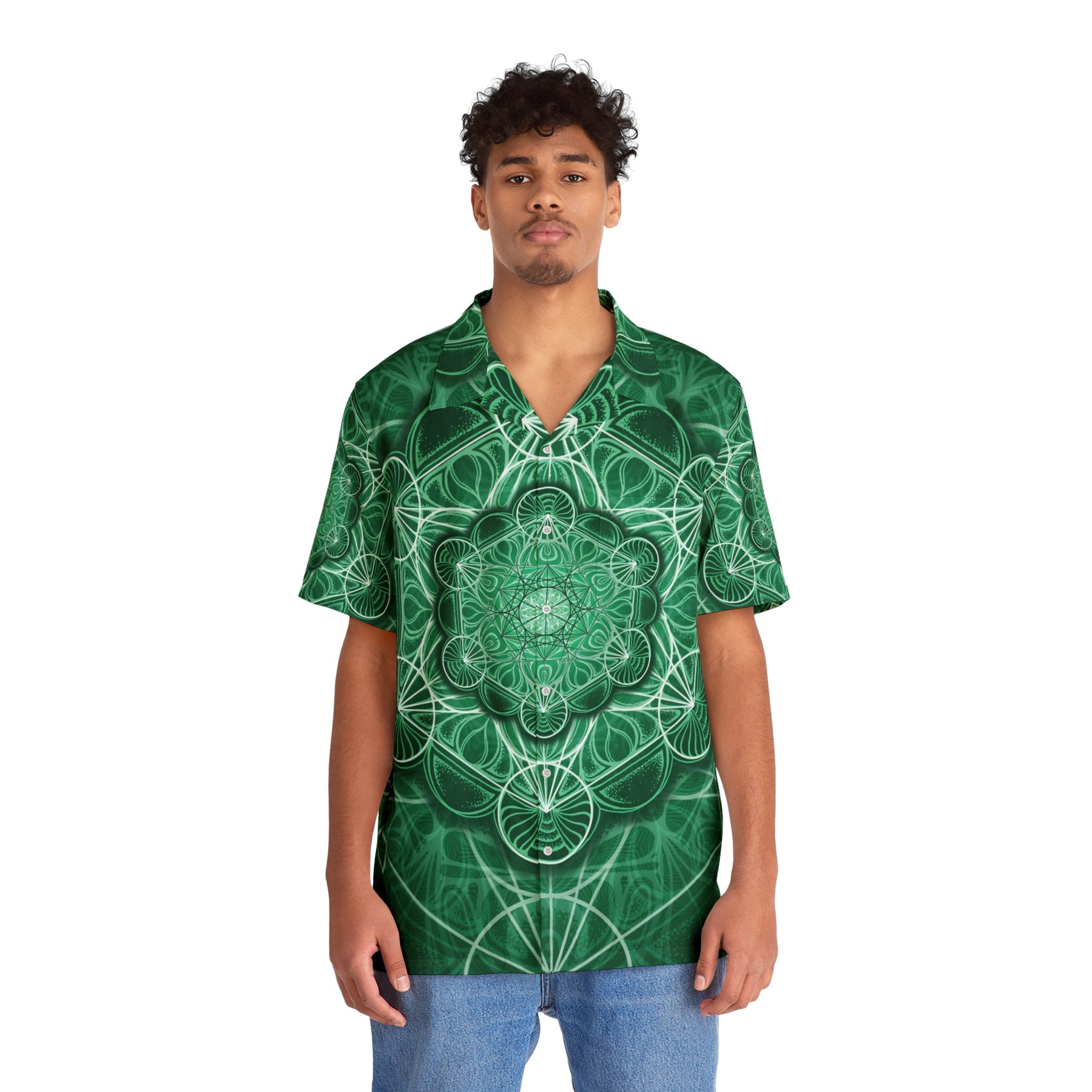 Malachite Mandala Hawaiian T-Shirt