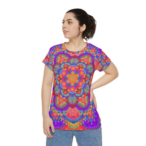 Psychedelic Mandala - Women's Short Sleeve Shirt