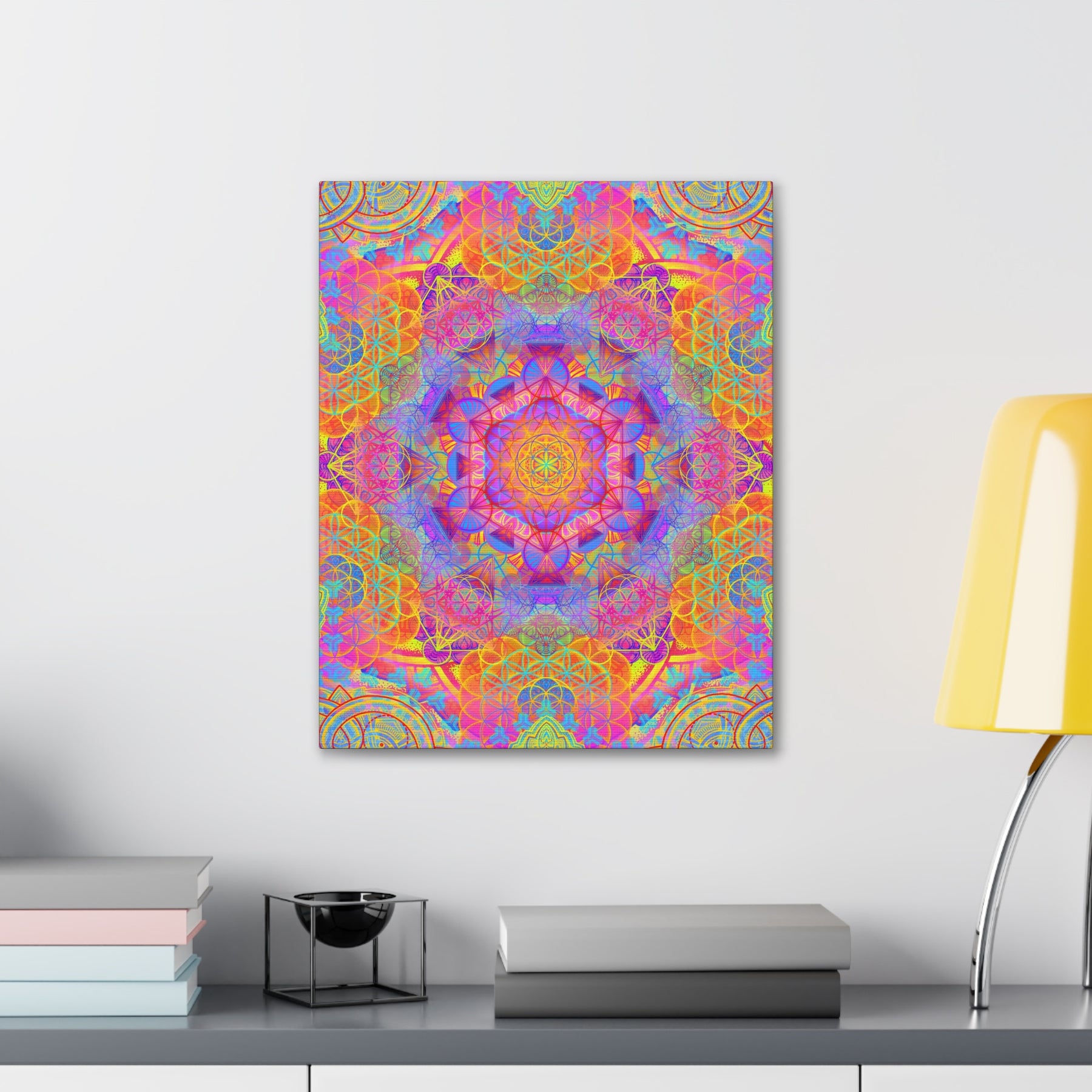 Sunrise Mandala Canvas Print