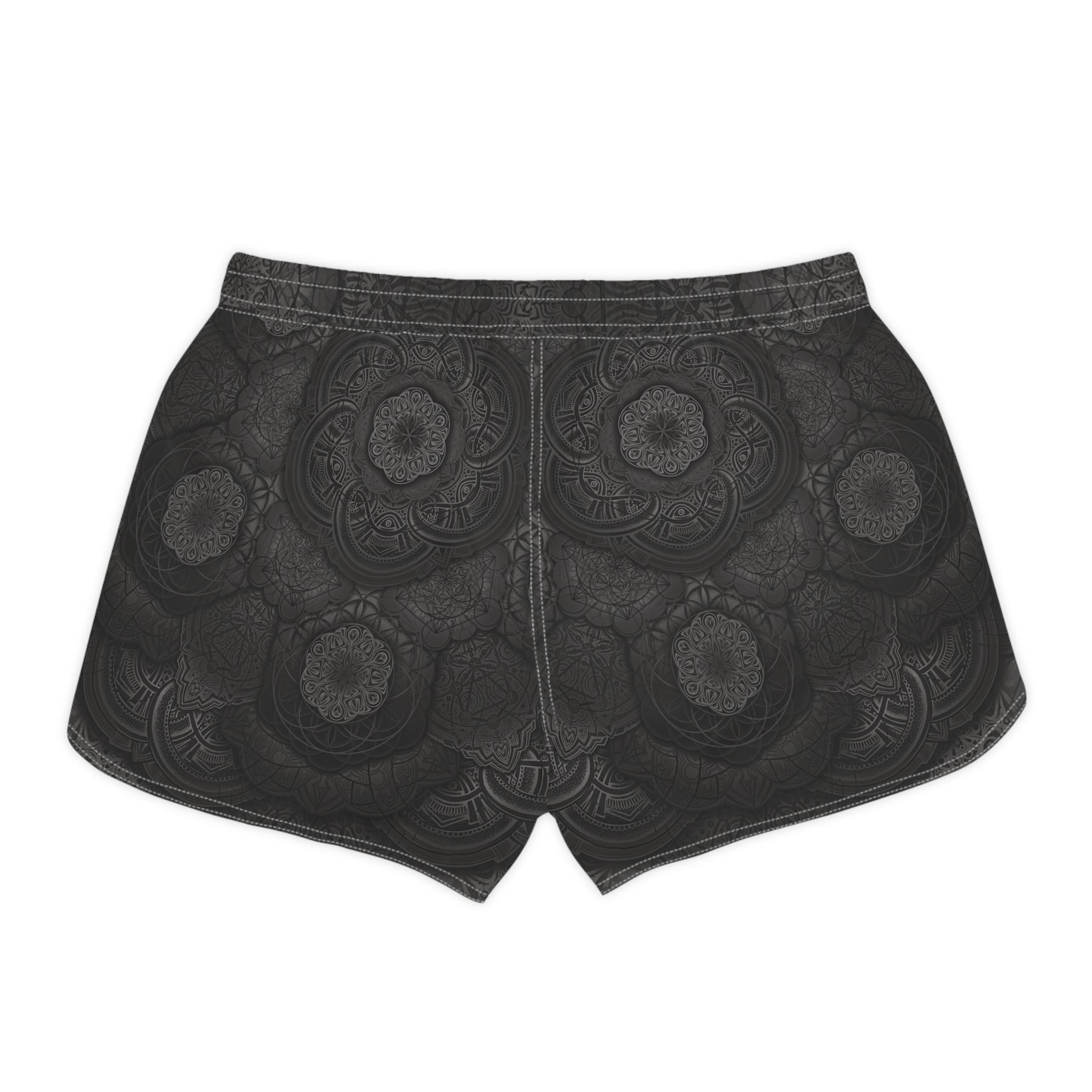 Blackout Mandala - Women's Casual Shorts