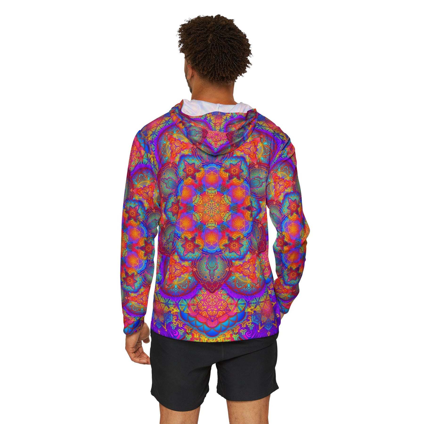 Psychedelic Mandala Sun Hoodie