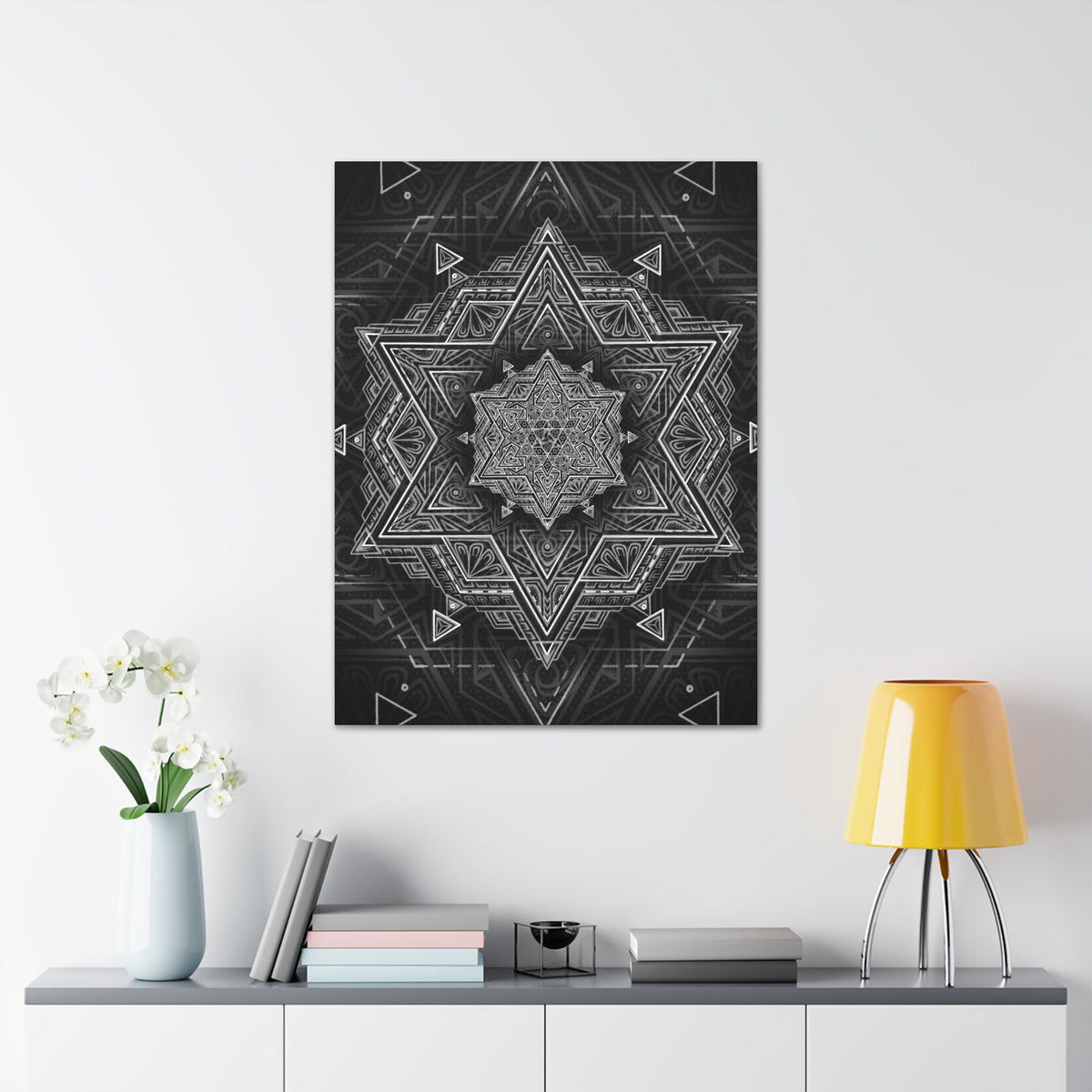 Star Tetrahedron Canvas Print