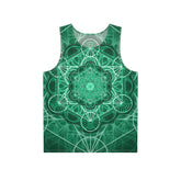 Metatron's Cube Mandala Men's Tank