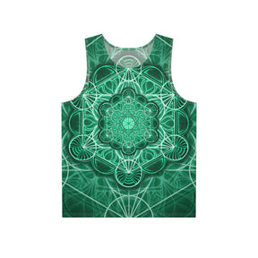 Metatron's Cube Mandala Men's Tank