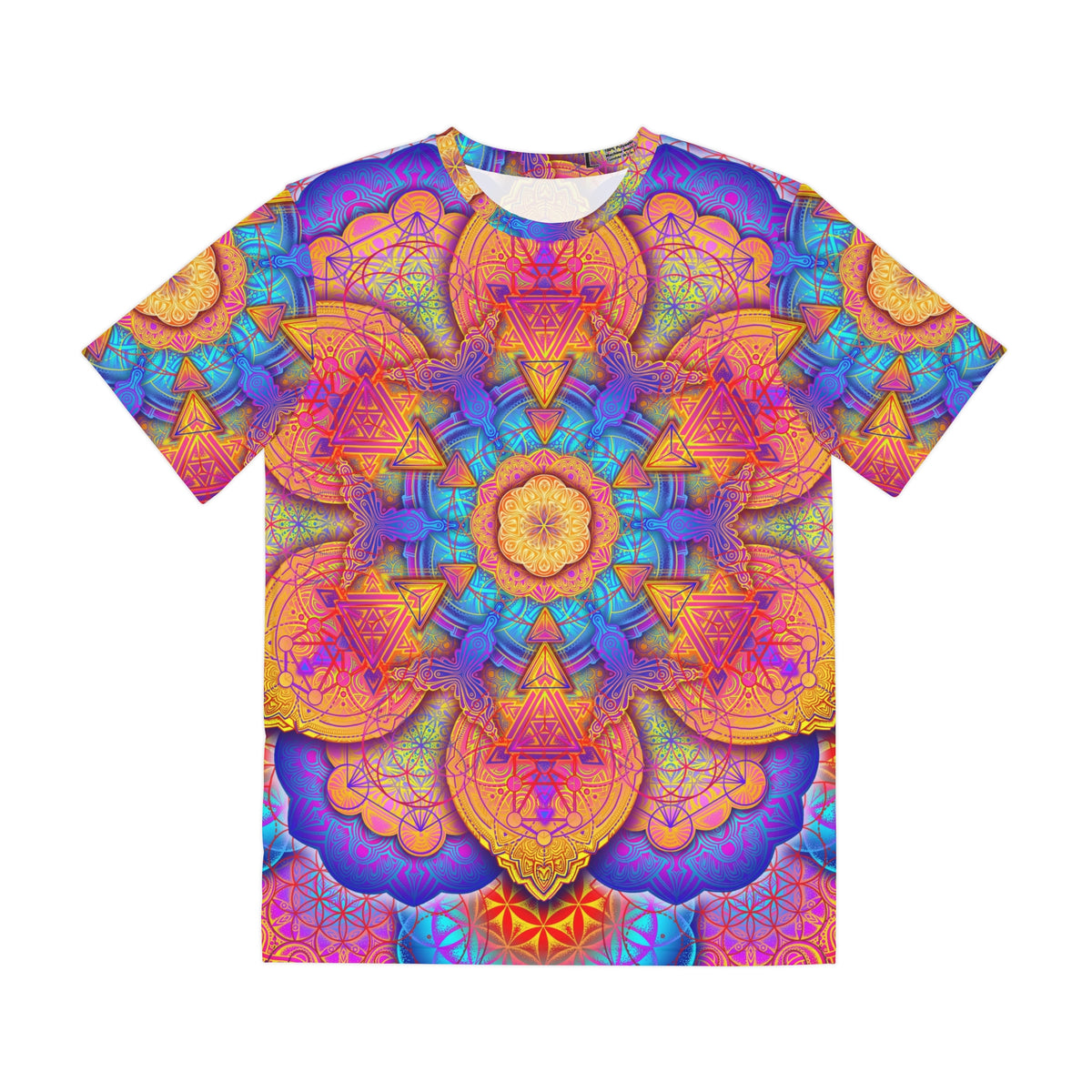 Psychedelic Mandala - Men's Polyester Tee